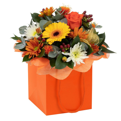 Wild Autumn - A delightful selection of Autumn flowers to make your recipient go Wow!
